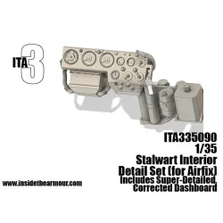 Inside The Armor Ita335090 1/35 Stalwart Basic Interior Upgrade For Airfix