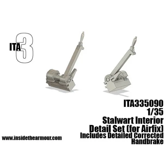Inside The Armor Ita335090 1/35 Stalwart Basic Interior Upgrade For Airfix