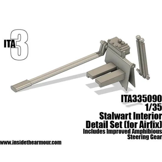 Inside The Armor Ita335090 1/35 Stalwart Basic Interior Upgrade For Airfix
