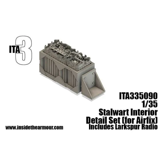 Inside The Armor Ita335090 1/35 Stalwart Basic Interior Upgrade For Airfix