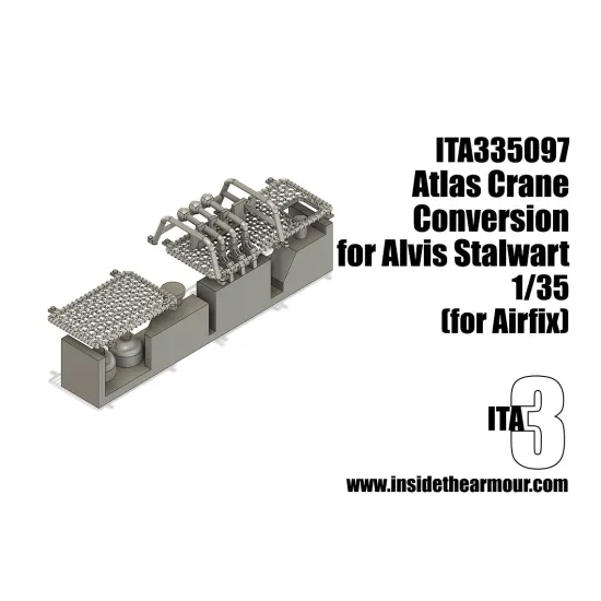 Inside The Armor Ita335097 1/35 Atlas Crane Conversion For Alvis Stalwart For Airfix