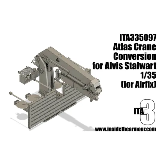Inside The Armor Ita335097 1/35 Atlas Crane Conversion For Alvis Stalwart For Airfix