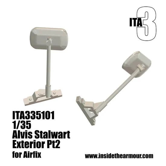 Inside The Armor Ita335101 1/35 Stalwart Exterior Upgrade Pt.2 For Airfix
