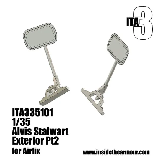 Inside The Armor Ita335101 1/35 Stalwart Exterior Upgrade Pt.2 For Airfix