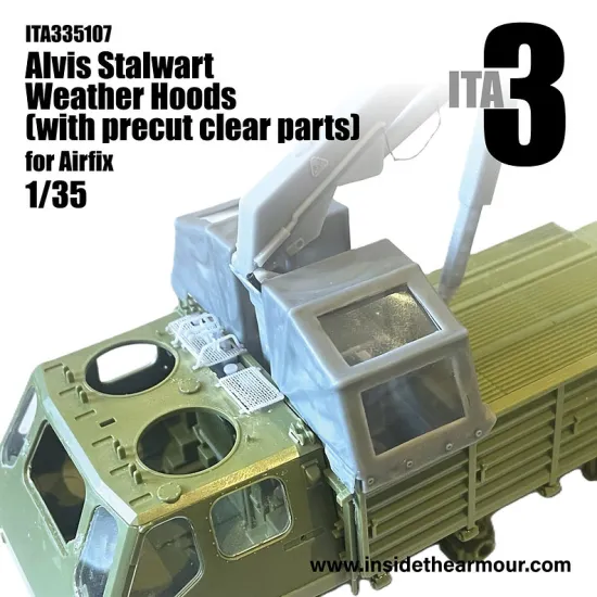 Inside The Armor Ita335107 1/35 Stalwart Weather Hoods For Airfix
