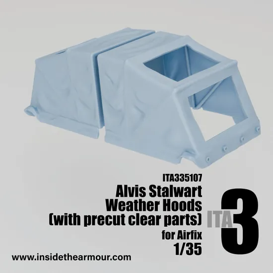 Inside The Armor Ita335107 1/35 Stalwart Weather Hoods For Airfix