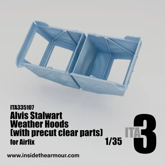 Inside The Armor Ita335107 1/35 Stalwart Weather Hoods For Airfix