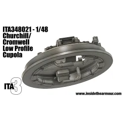Inside The Armor Ita348021 1/48 Churchill / Cromwell/ Sherman Low Profile Cupola
