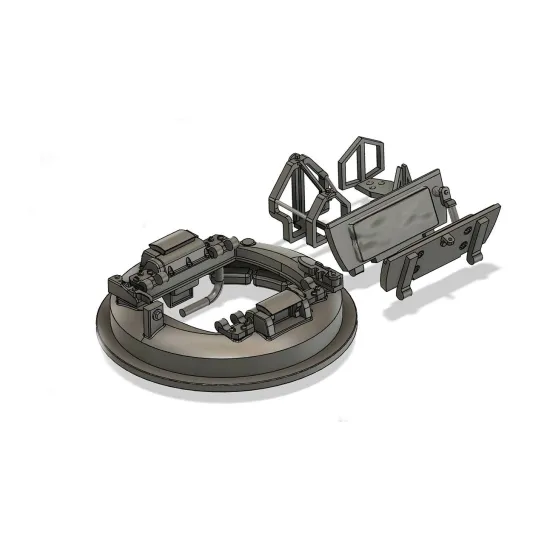 Inside The Armor Ita348021 1/48 Churchill / Cromwell/ Sherman Low Profile Cupola