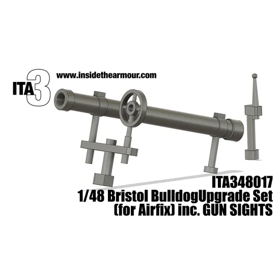 Inside The Armor Ita348017 1/48 Bristol Bulldog Exterior Upgrade For Airfix