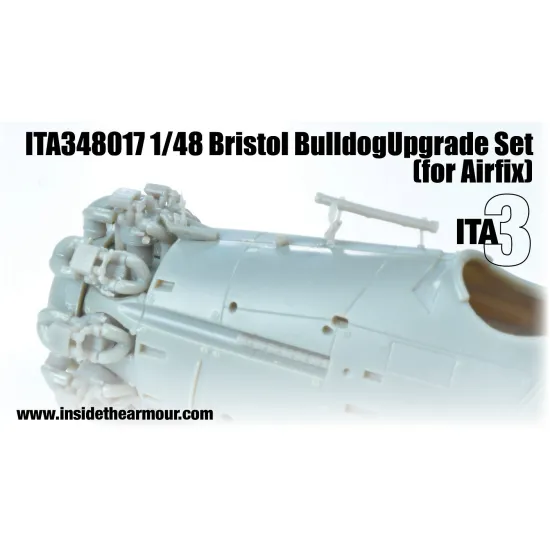 Inside The Armor Ita348017 1/48 Bristol Bulldog Exterior Upgrade For Airfix