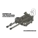 Inside The Armor Ita348029 1/48 Twin Browning 303 For Airfix Lysander