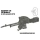 Inside The Armor Ita348030 1/48 303 Vickers K Mg For Airfix Lysander