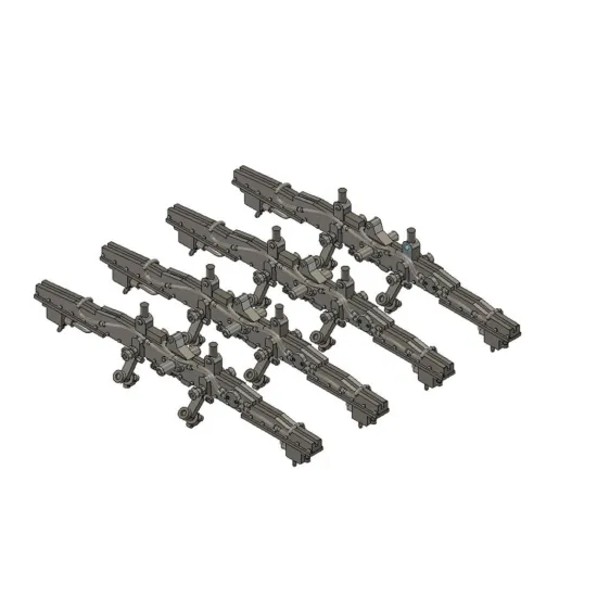 Inside The Armor Ita348032 1/48 Raf Universal Bomb Rack Ef Ef No1 Mkii X 4