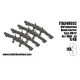 Inside The Armor Ita348032 1/48 Raf Universal Bomb Rack Ef Ef No1 Mkii X 4
