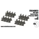 Inside The Armor Ita348033 1/48 Light Bomb Carrier X 4 For Ww2 Aircraft
