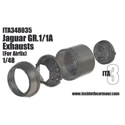 Inside The Armor Ita348035 1/48 Exhausts For Jaguar Gr.1/1a For Airfix