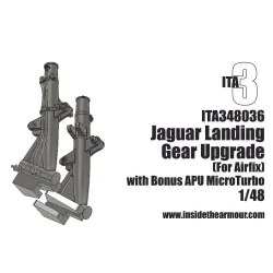Inside The Armor Ita348036 1/48 Jaguar Gr.1/1a Landing Gear Upgrade For Airfix