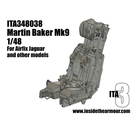 Inside The Armor Ita348038 1/48 Martin Baker Mk9 Seat For Airfix Jaguar And Harrier Kits
