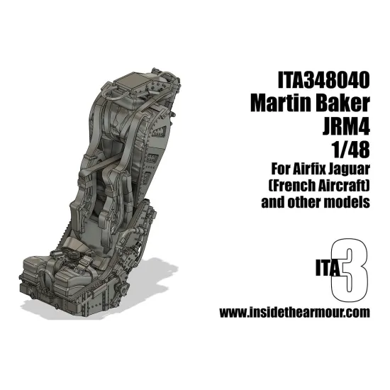 Inside The Armor Ita348040 1/48 Martin Baker Jrm4 Seat Airfix Jaguar French