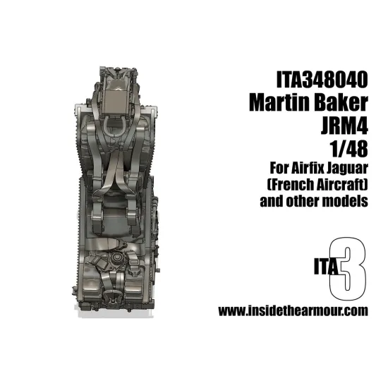 Inside The Armor Ita348040 1/48 Martin Baker Jrm4 Seat Airfix Jaguar French