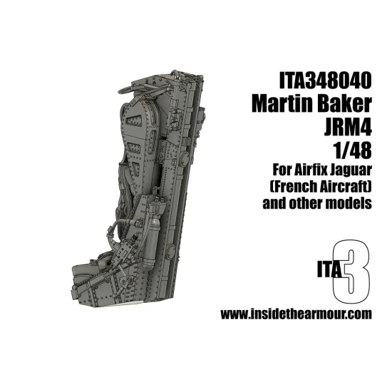 Inside The Armor Ita348040 1/48 Martin Baker Jrm4 Seat Airfix Jaguar French