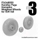 Inside The Armor Ita348050 1/48 Weighted Wheels For Icm Hampden