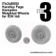 Inside The Armor Ita348050 1/48 Weighted Wheels For Icm Hampden
