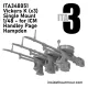 Inside The Armor Ita348051 1/48 Vickers K X3 With Mounts To Fit Icm Hampden
