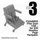 Inside The Armor Ita348053 1/48 Pilot Seat With Belts For Icm Hampden
