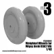 Inside The Armor Ita348056 1/48 Weighted Main Wheels For Wingsy Aichi D3a2 Val