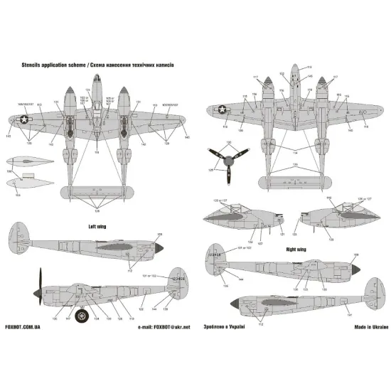 Foxbot 72-068 1/72 Decal For Lockheed P-38 Lightning Pin-up Nose Art Part Iii For Frog Academy Airfix Dragon Hasegawa Heller Italeri Revell Kits