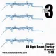 Inside The Armor Ita348061 1/48 Ijn Light Bomb Racks X4 Suitable For All D3a1, D3a2 Vals And A6m Zero Kits
