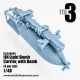 Inside The Armor Ita348063 1/48 Ijn Light Bomb Racks With Attached Bombs X4 Suitable For All D3a1, D3a2 Vals And A6m Zero Kits