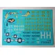 Foxbot 72-069 1/72 Decal For Lockheed P-38 Lightning Pin-up Nose Art Part Iv For Frog Academy Airfix Dragon Hasegawa Heller Italeri Revell Kits