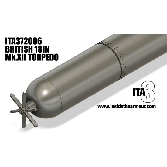 Inside The Armor Ita372006 1/72 British Mkxii 18in Torpedo Airial