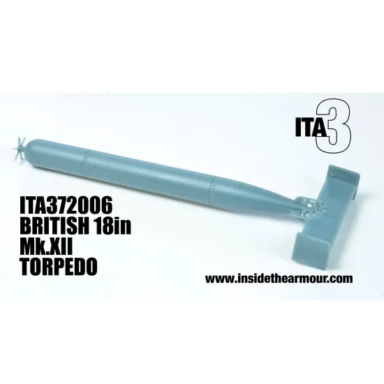 Inside The Armor Ita372006 1/72 British Mkxii 18in Torpedo Airial
