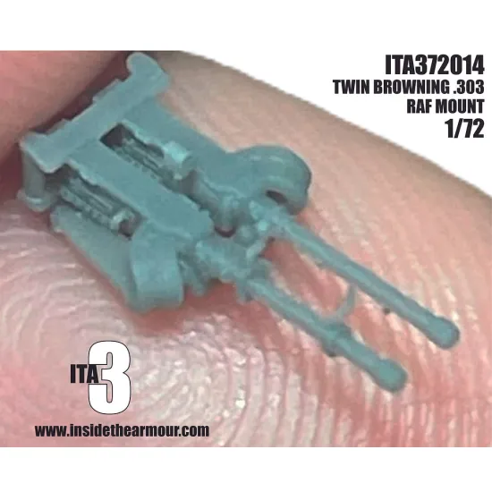 Inside The Armor Ita372014 1/72 Raf Twin Browning 303 Mount
