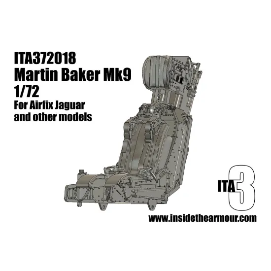 Inside The Armor Ita372018 1/72 Martin Baker Mk9 Seat For Airfix Jaguar And Harrier Kits