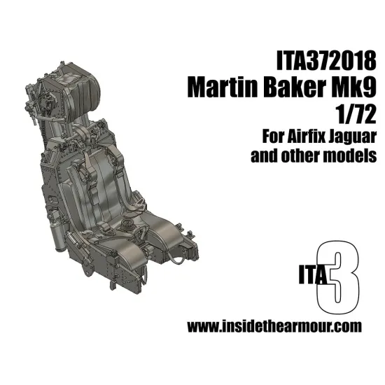 Inside The Armor Ita372018 1/72 Martin Baker Mk9 Seat For Airfix Jaguar And Harrier Kits