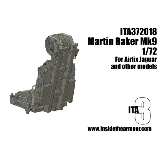 Inside The Armor Ita372018 1/72 Martin Baker Mk9 Seat For Airfix Jaguar And Harrier Kits