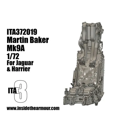 Inside The Armor Ita372019 1/72 Martin Baker Mk9a Seat For Airfix Jaguar And Harrier Kits