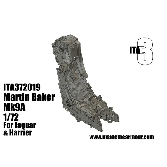 Inside The Armor Ita372019 1/72 Martin Baker Mk9a Seat For Airfix Jaguar And Harrier Kits