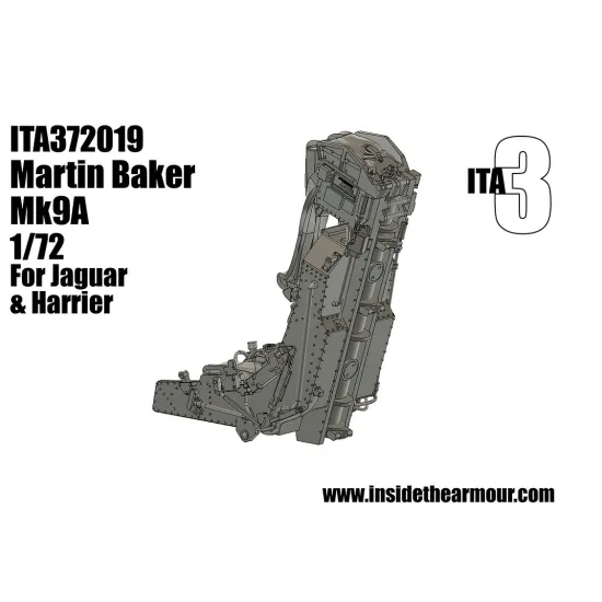 Inside The Armor Ita372019 1/72 Martin Baker Mk9a Seat For Airfix Jaguar And Harrier Kits