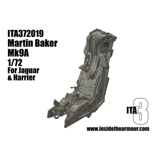 Inside The Armor Ita372019 1/72 Martin Baker Mk9a Seat For Airfix Jaguar And Harrier Kits