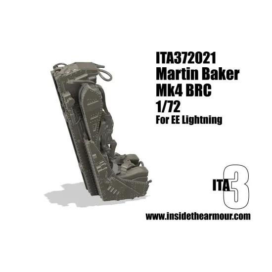 Inside The Armor Ita372021 1/72 Martin Baker Mk4 Brc For Ee Lightning And Other Aircraft