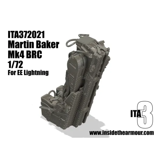 Inside The Armor Ita372021 1/72 Martin Baker Mk4 Brc For Ee Lightning And Other Aircraft