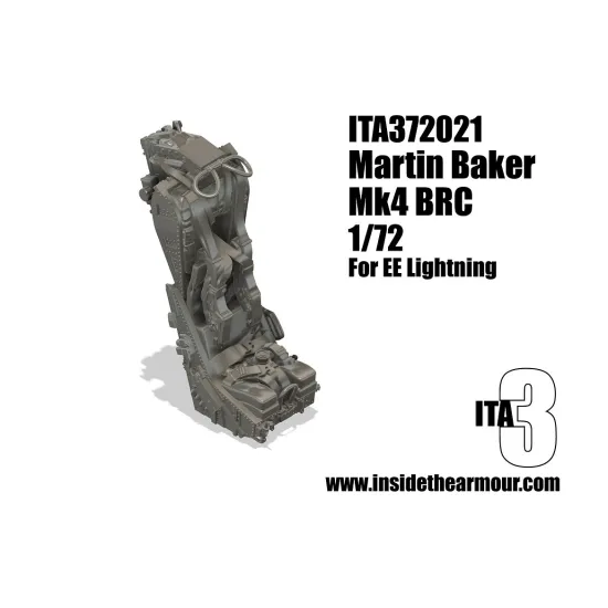 Inside The Armor Ita372021 1/72 Martin Baker Mk4 Brc For Ee Lightning And Other Aircraft