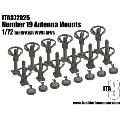 Inside The Armor Ita372025 1/72 Number 19ws Radio Antennas