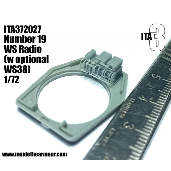 Inside The Armor Ita372026 1/72 Low Profile Cupola For Churchill Cromwell Etc